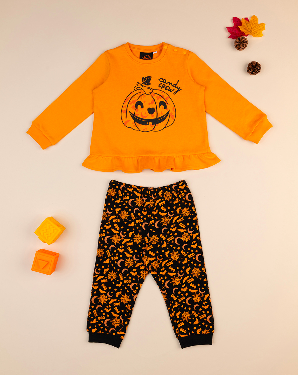 Pigiama halloween bimba