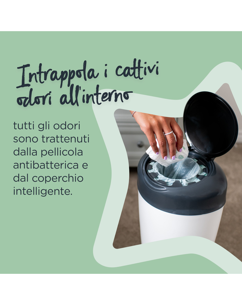 Ricariche simplee sangenic 6 pezzi - tommee tippee