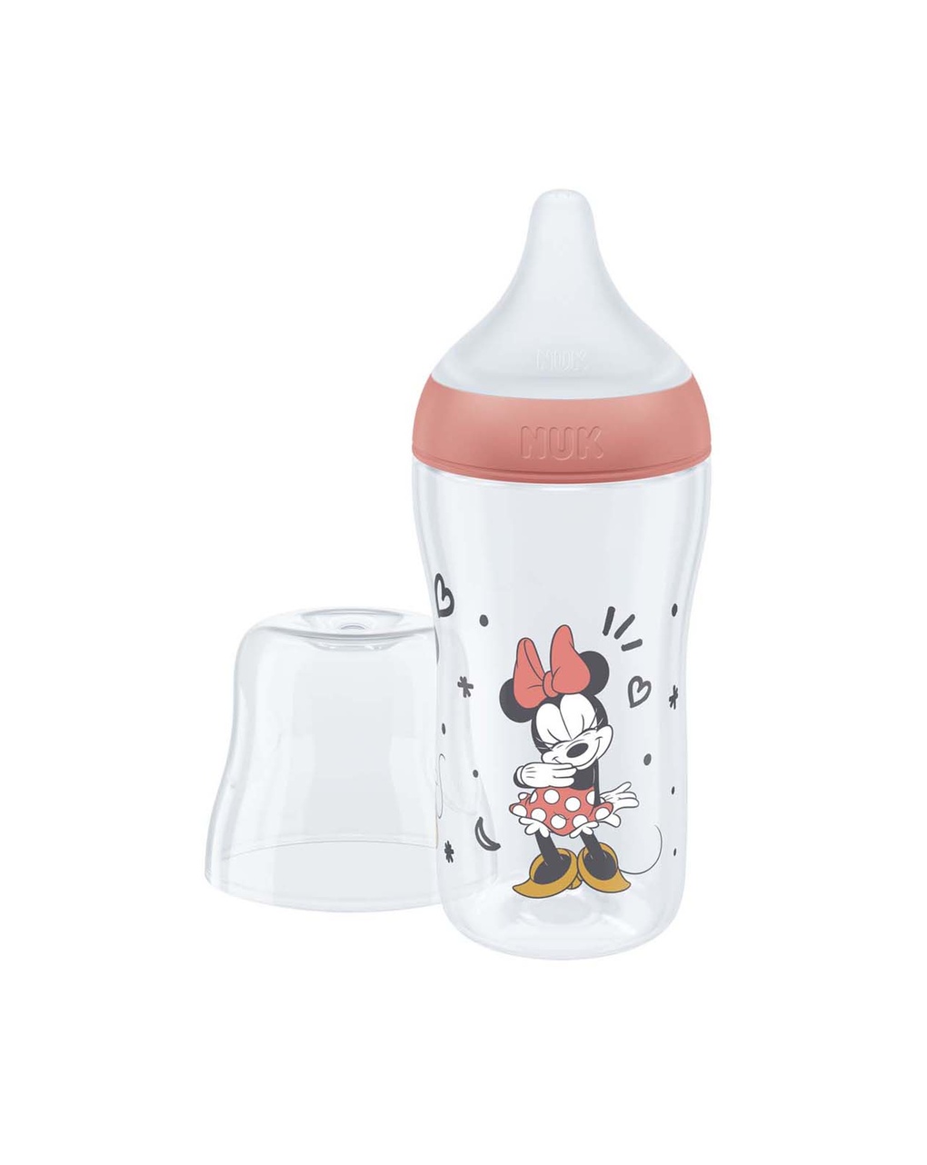 Biberon perfect match pp260ml silicone tg m disney minnie - nuk