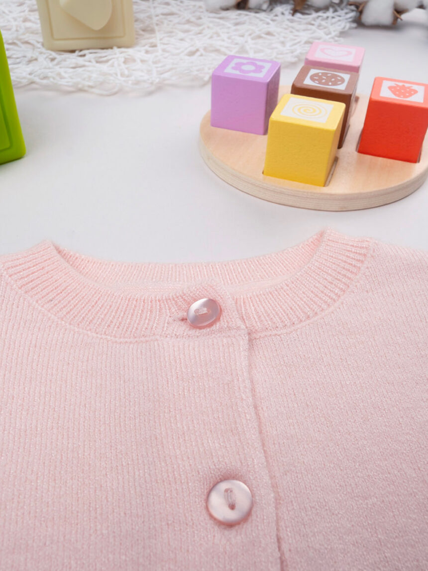 Cardigan tricot bimba rosa - Prénatal