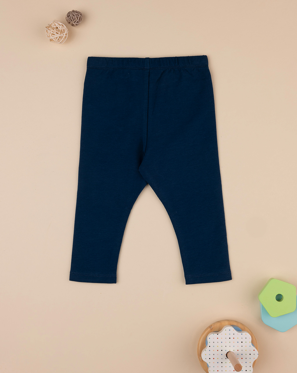 Legging bimba blu