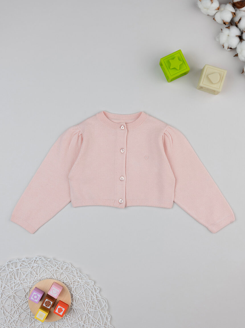 Cardigan tricot bimba rosa - Prénatal