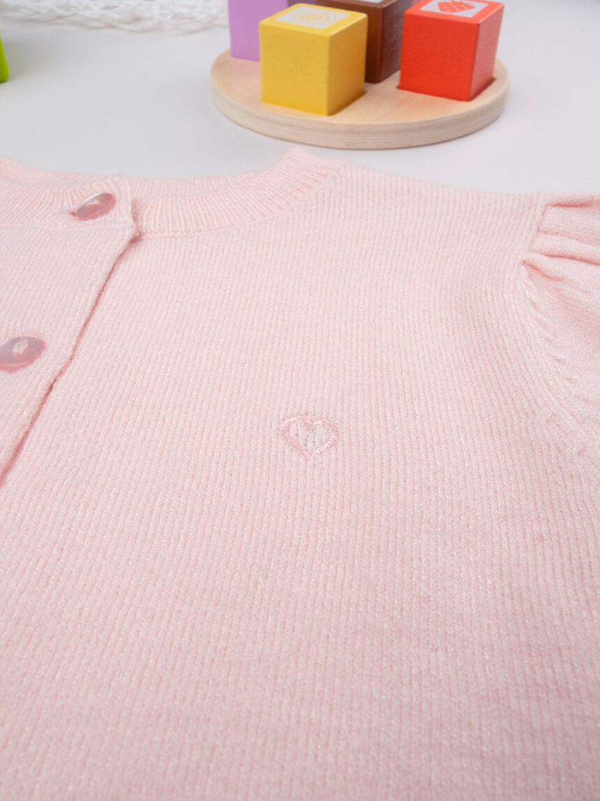 Cardigan tricot bimba rosa - Prénatal