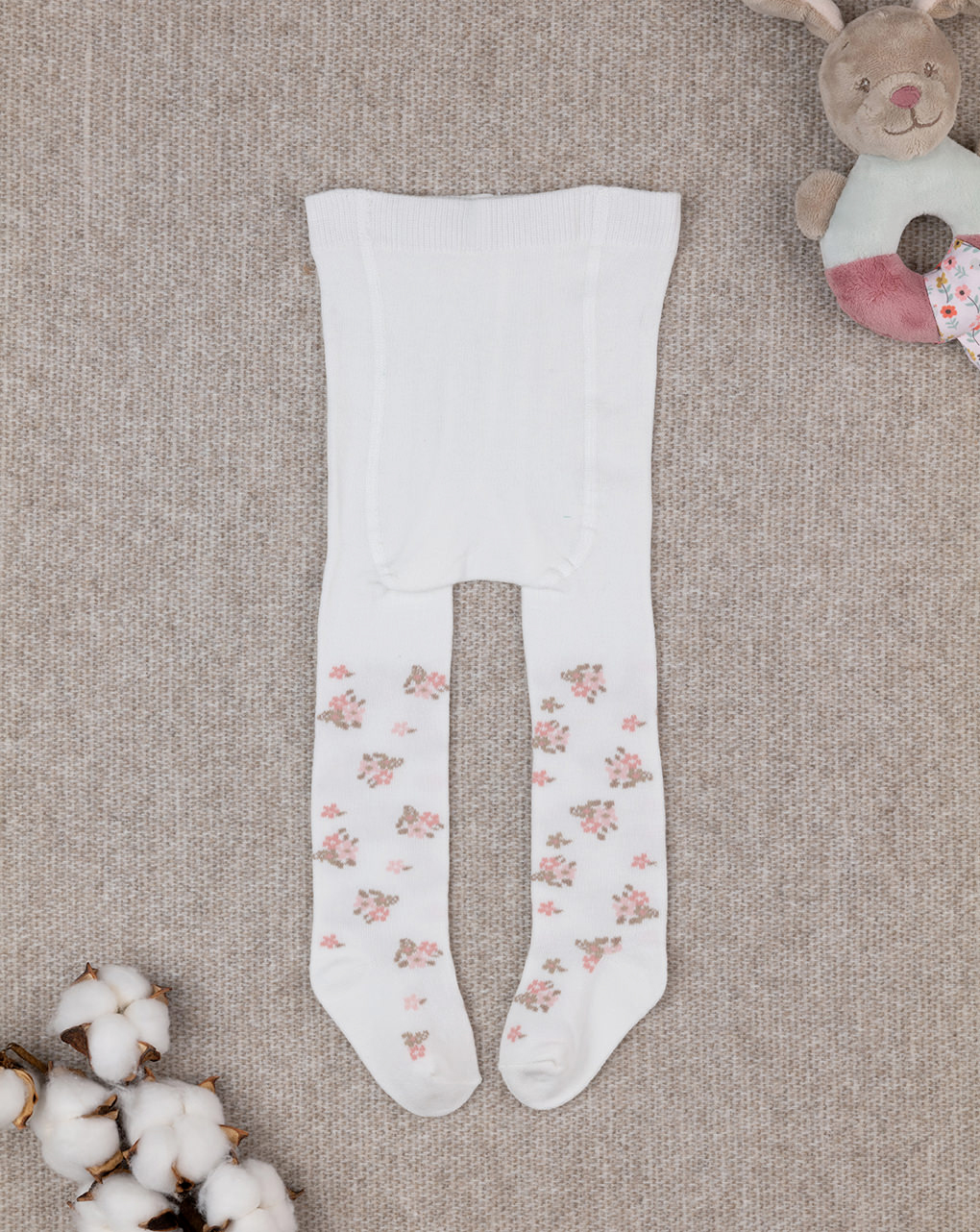 Collant bimba bianco