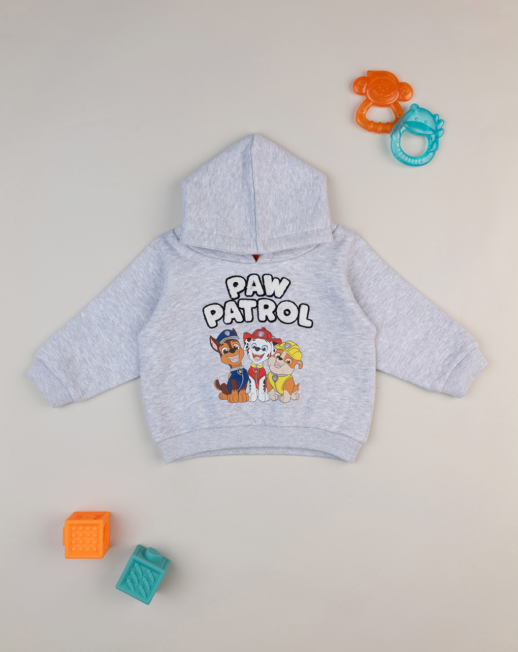 Felpa bimbo grigia paw patrol