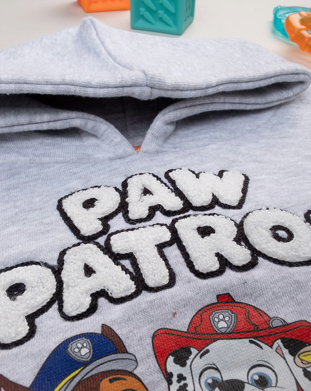 Felpa bimbo grigia paw patrol