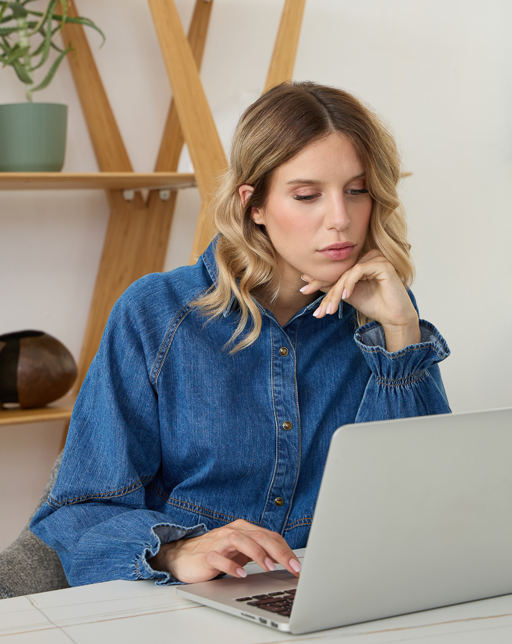 Camicia premaman allattamento in denim