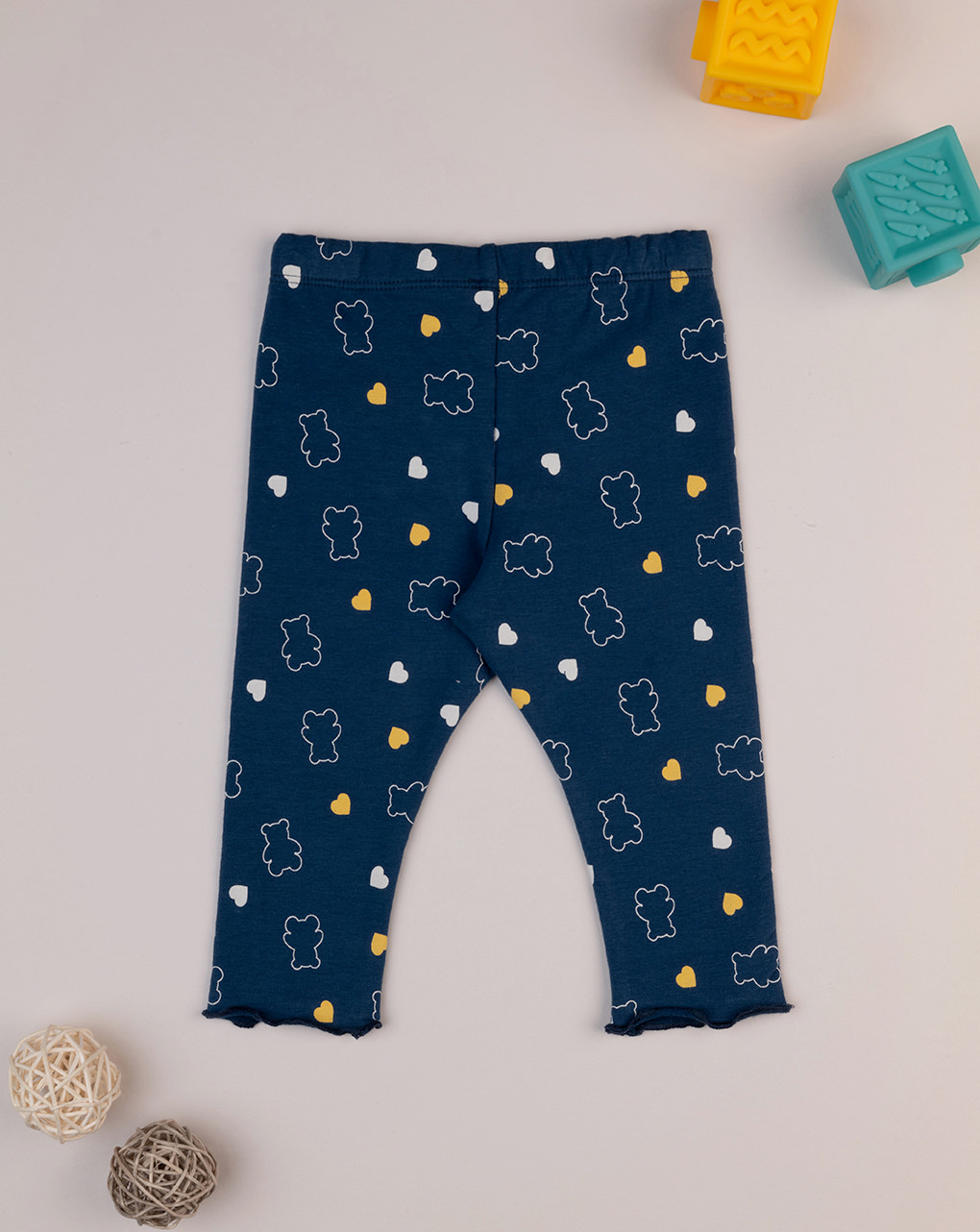 Leggings blu bimba