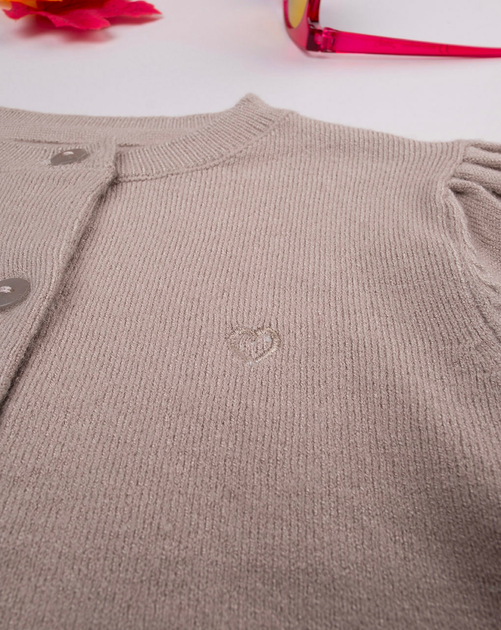 Cardigan grigio bimba