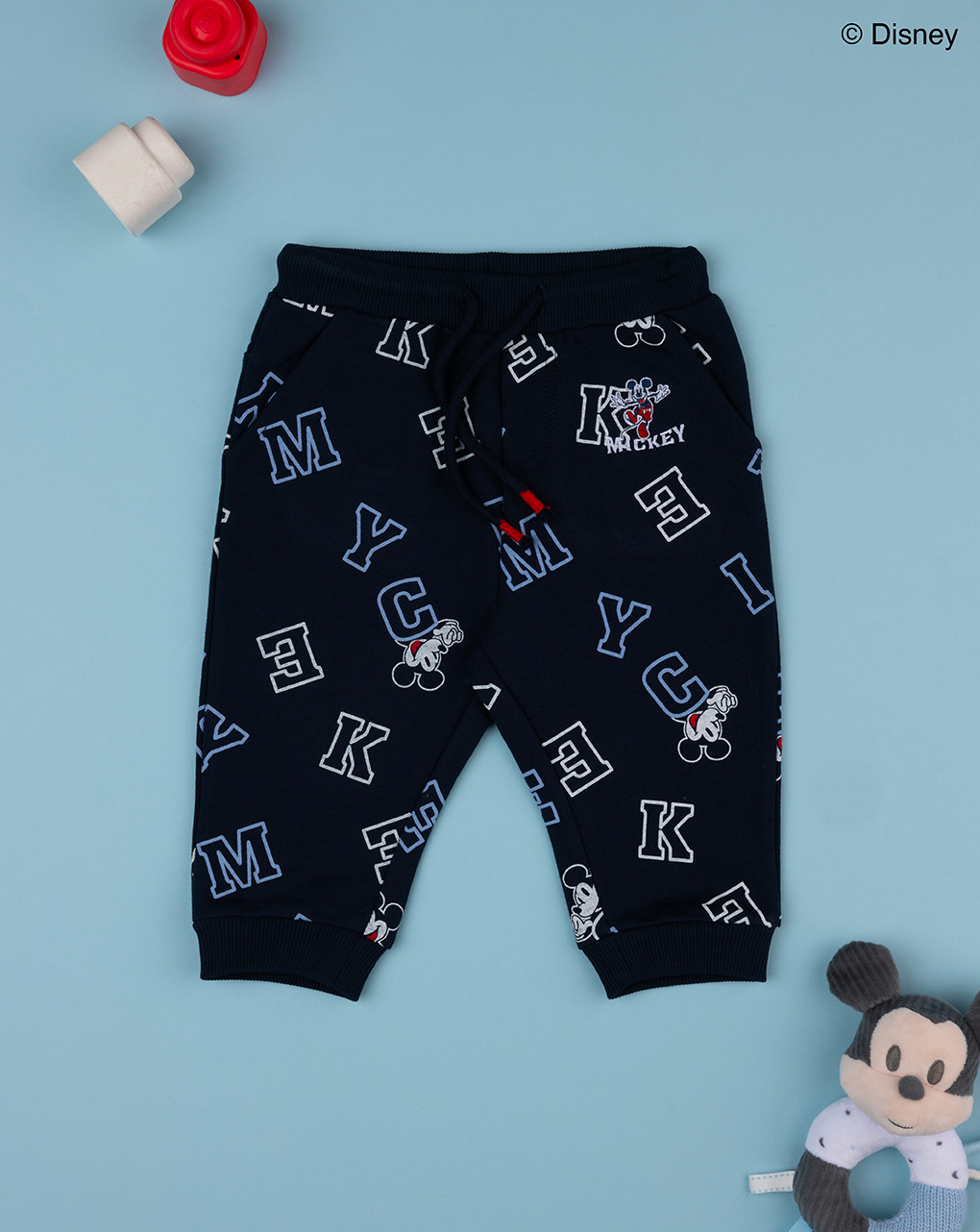 Pantalone bimbo blu mickey mouse