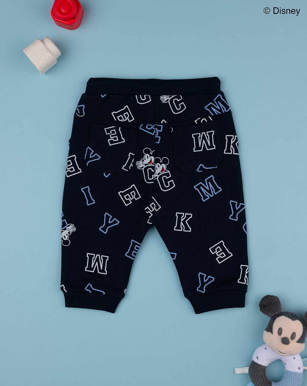 Pantalone bimbo blu mickey mouse