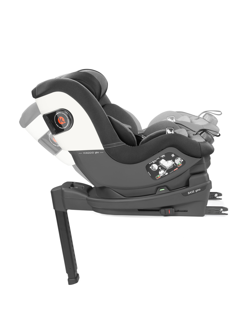 Seggiolino auto viaggio giro crystal black (61 - 105 cm) - peg perego