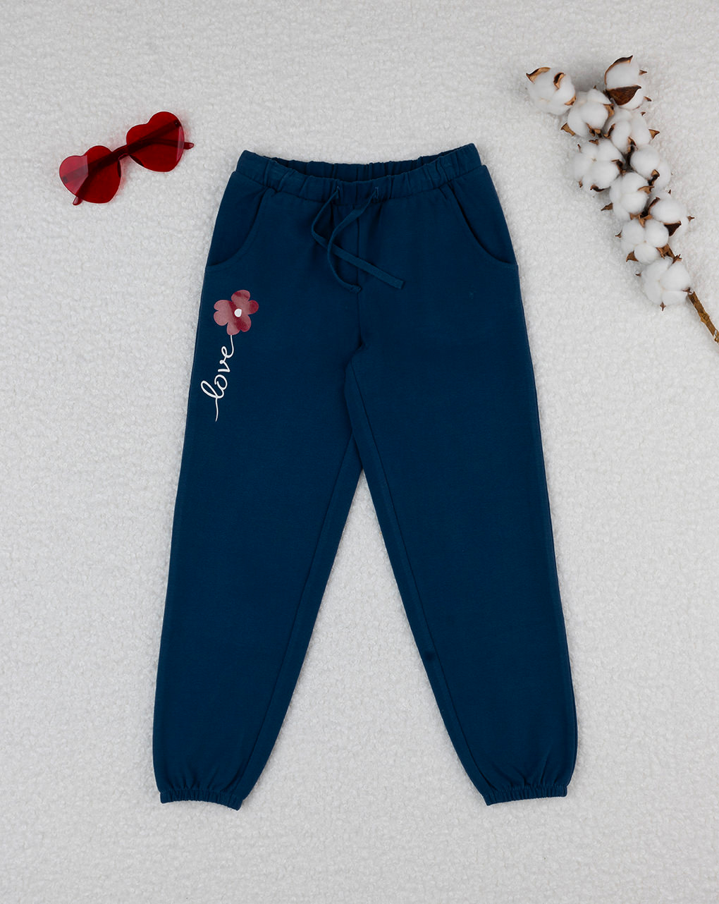 Pantalone bimba blu