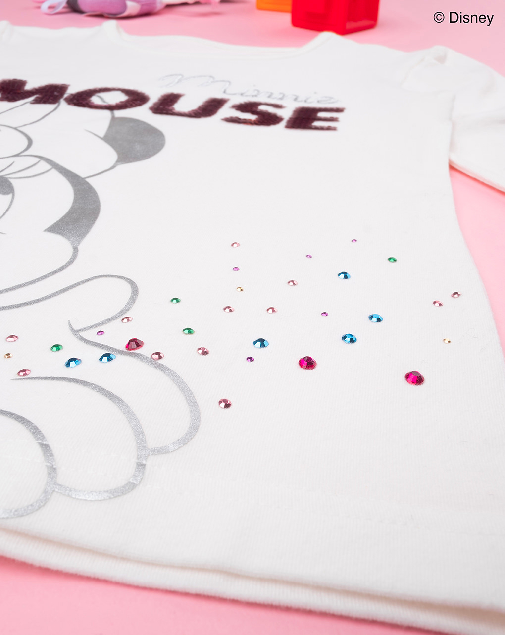 T-shirt jersey bimba "minnie