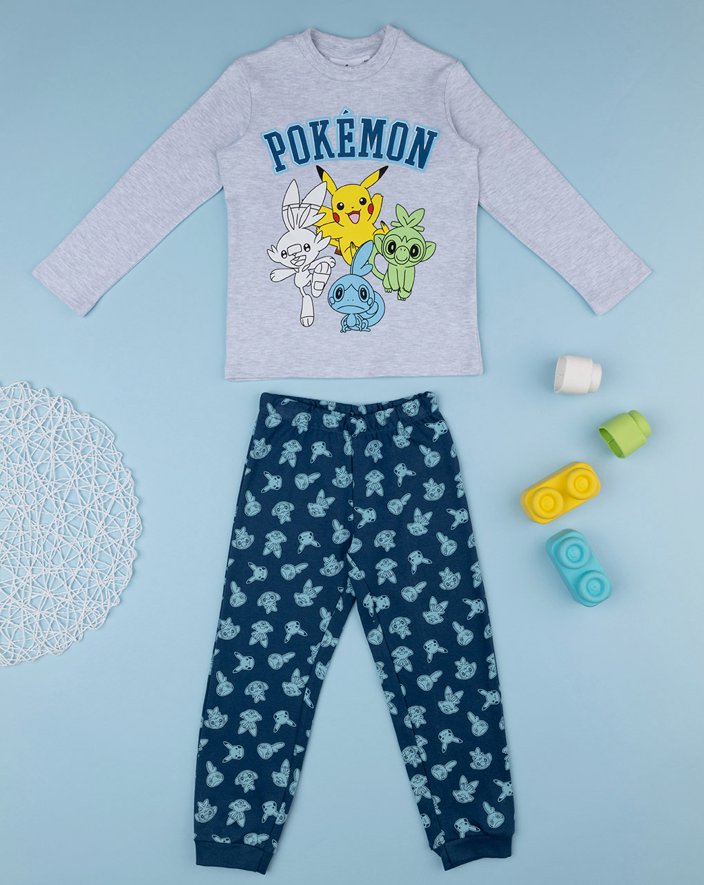 Pigiama lungo bambino "pokémon"