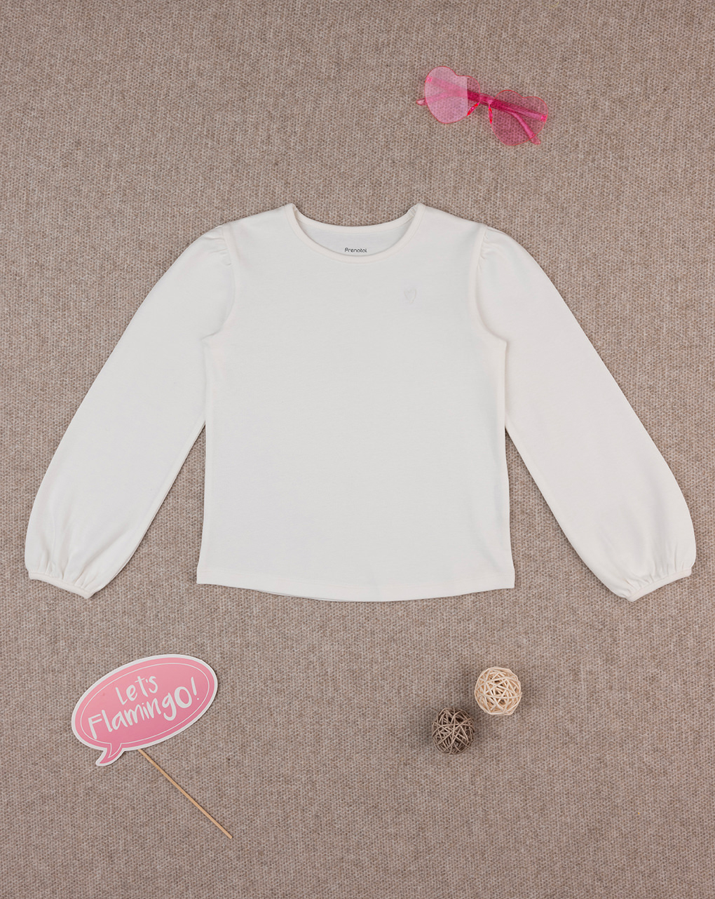 T-shirt bimba bianca