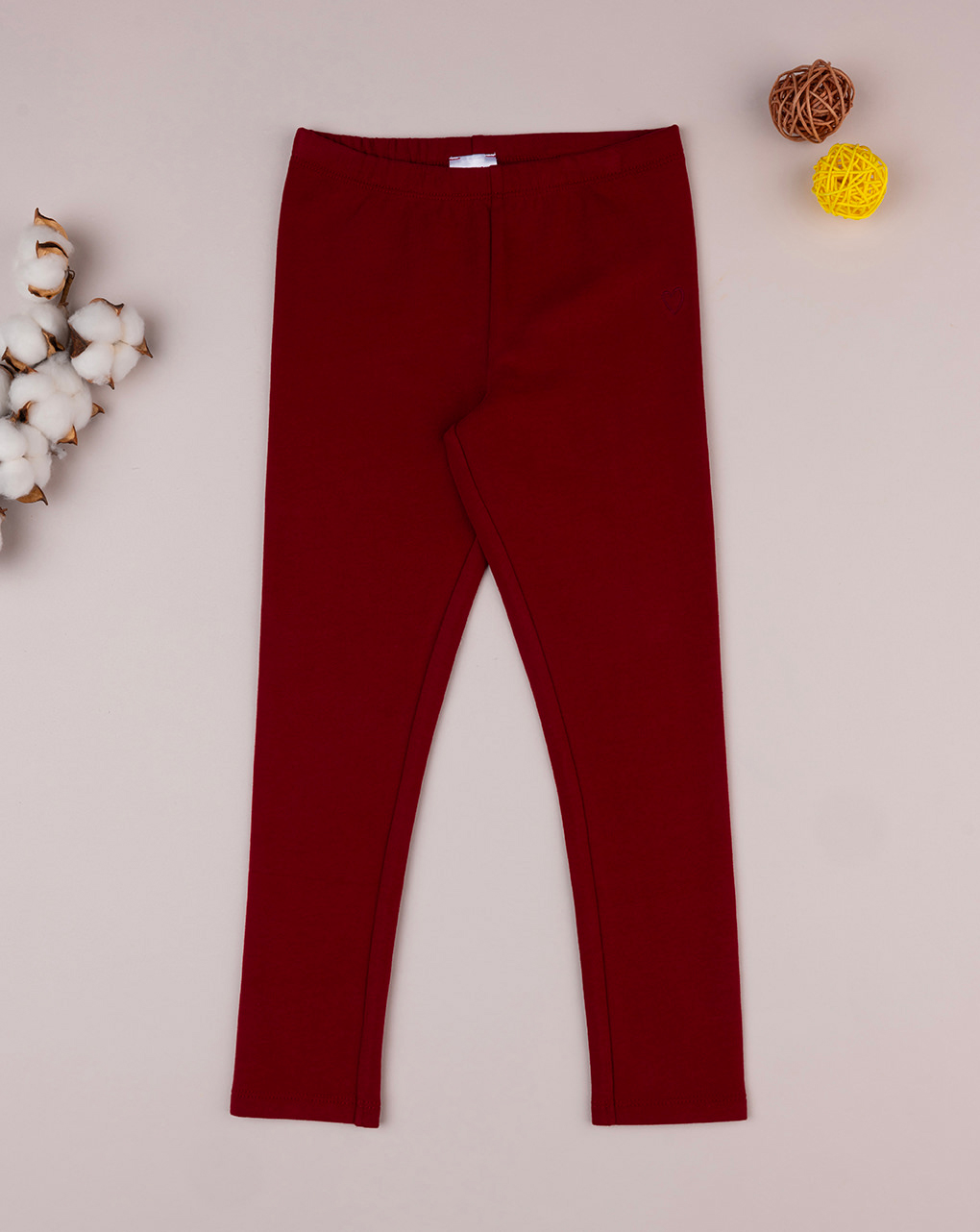 Legging bimba bordeaux