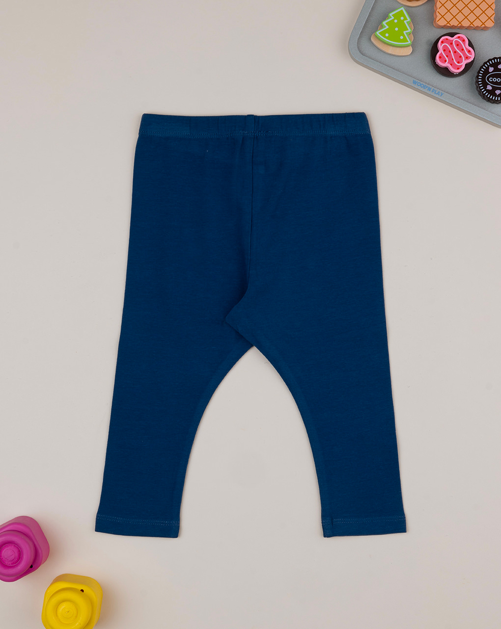 Legging bimba blu