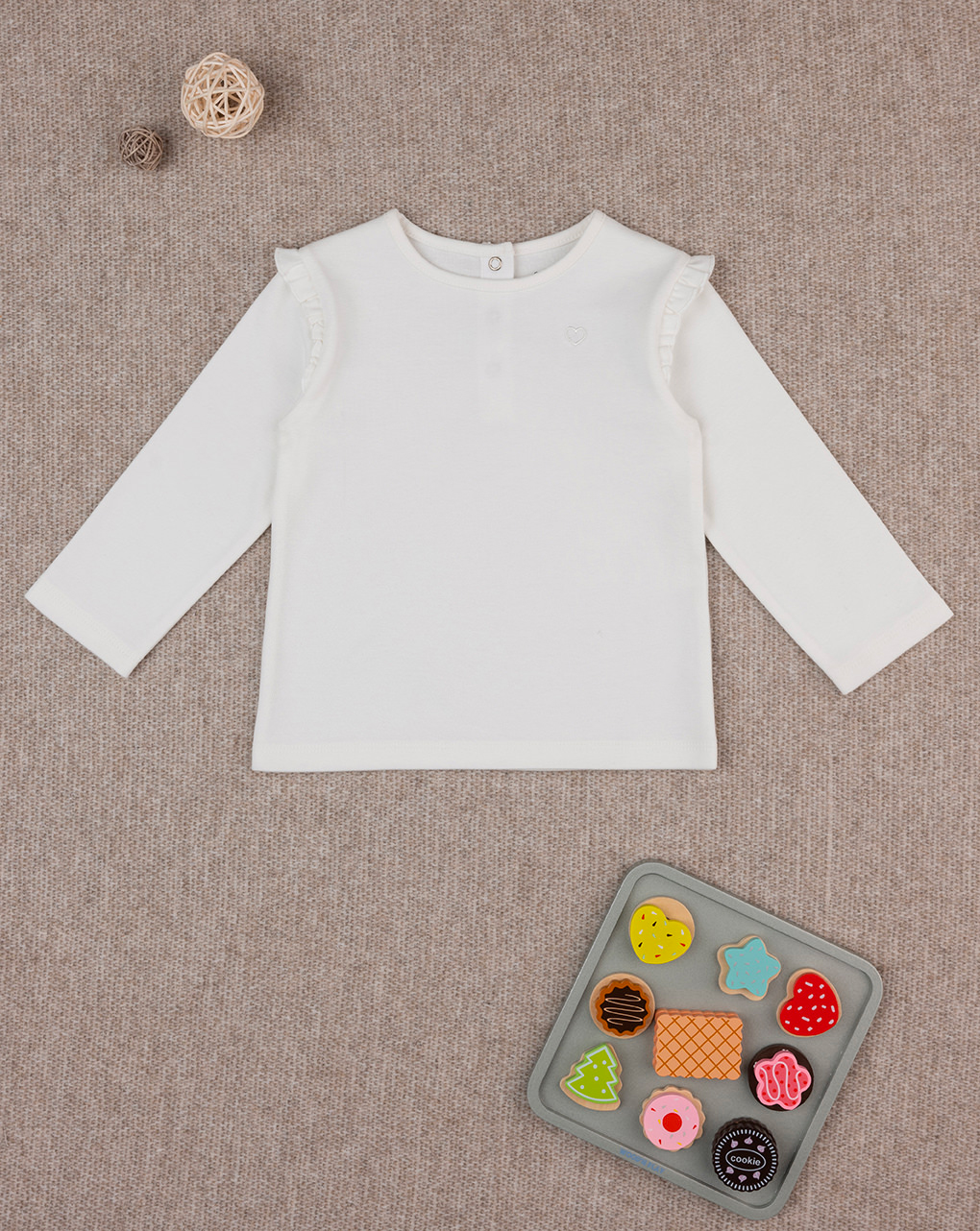 T-shirt bimba bianca