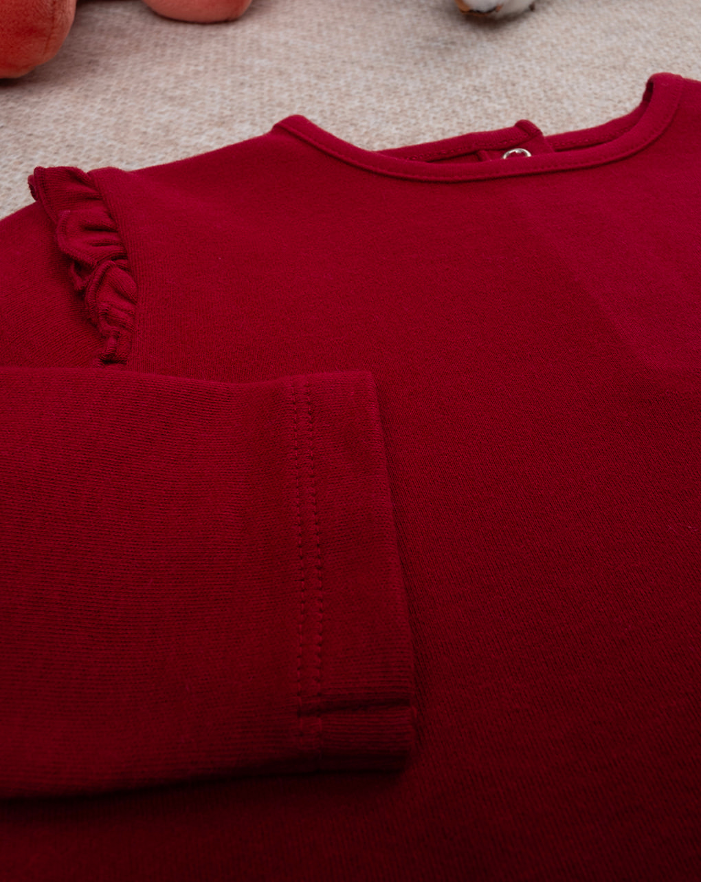 T-shirt bimba bordeaux