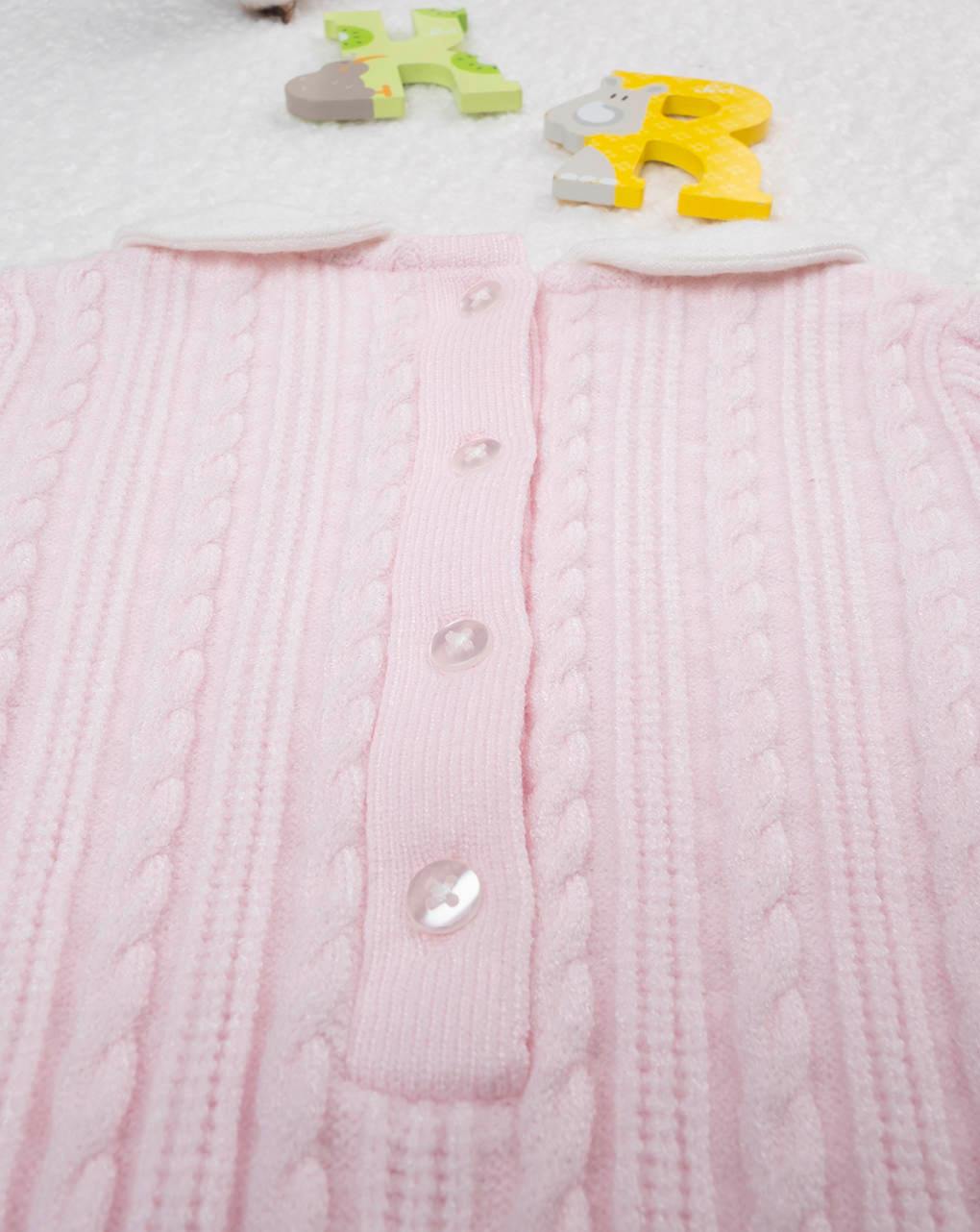 Tutina tricot bimba rosa