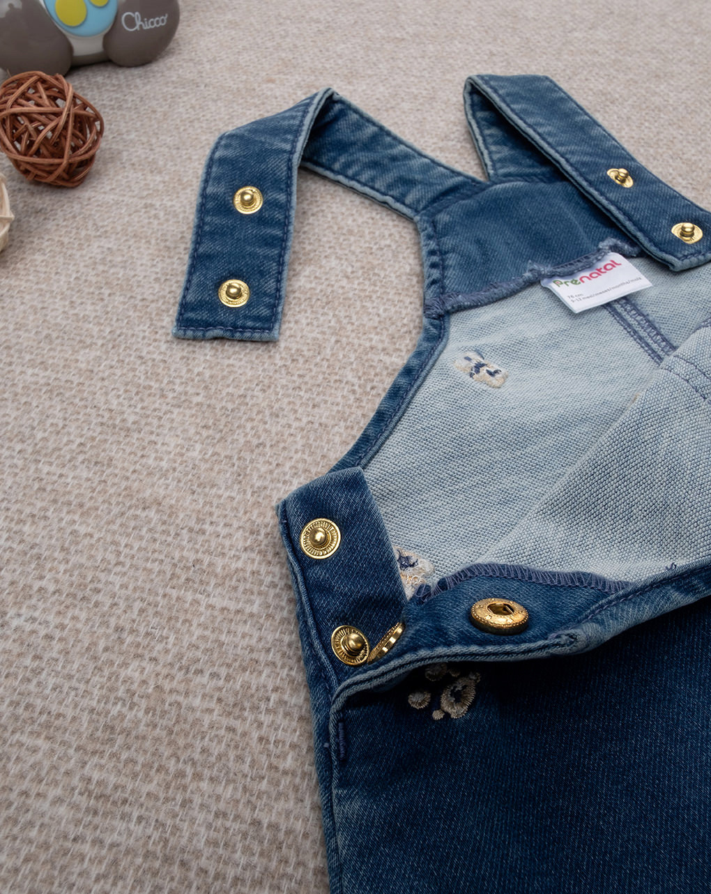 Salopette denim bimba