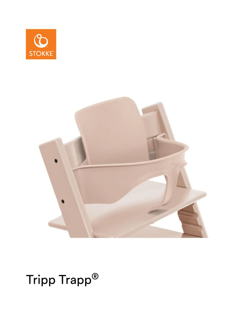 Tripp trapp® baby set² serene pink – stokke