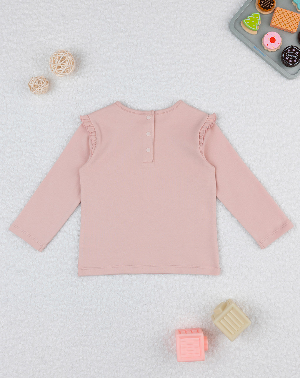 T-shirt bimba rosa