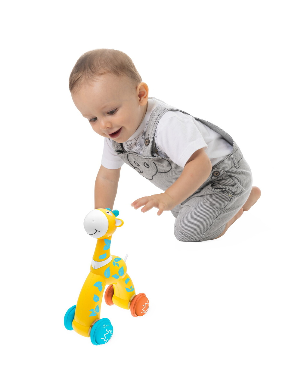 Chicco giraffa push&go - baby sense & focus - 12 - 36 mesi