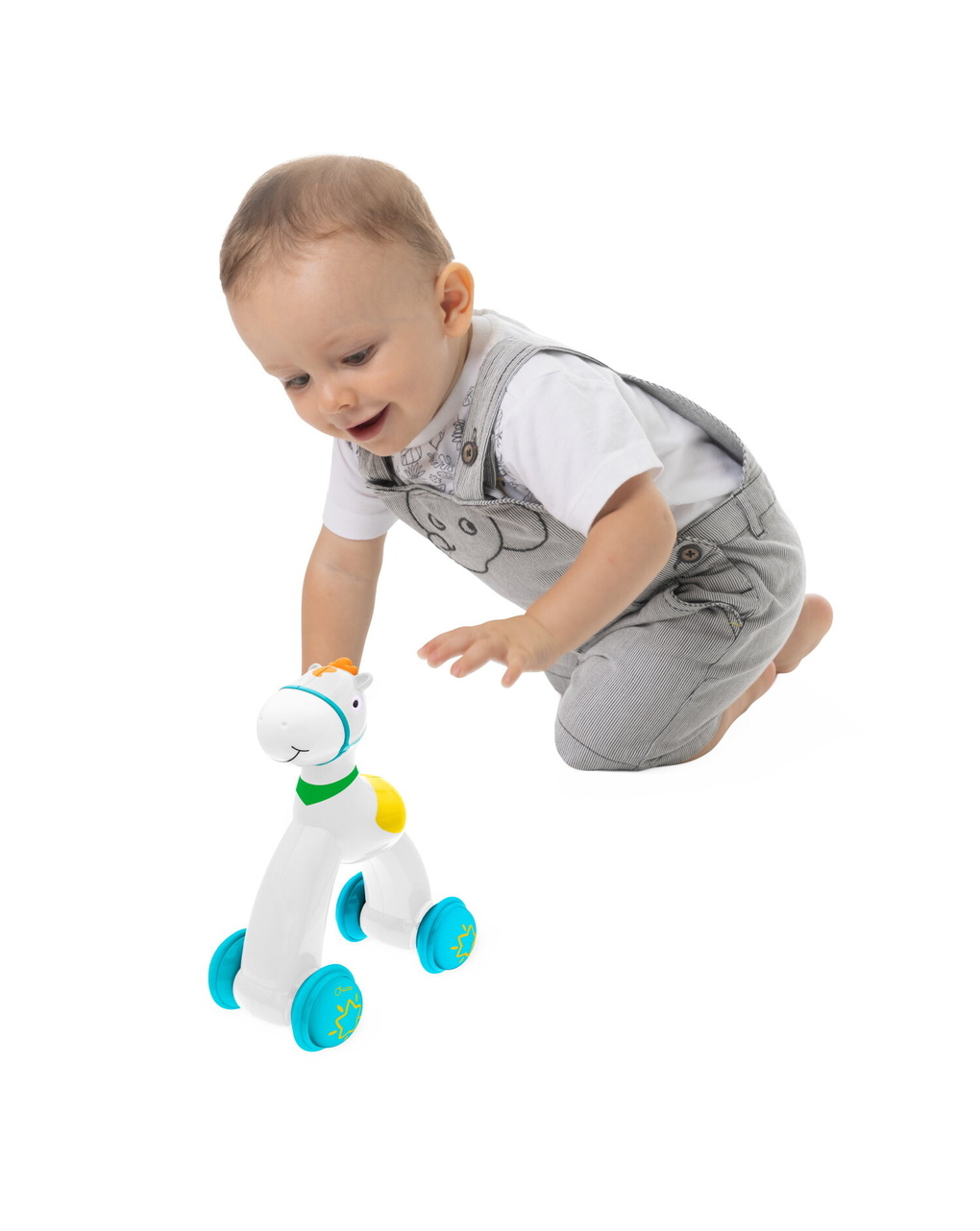 Chicco cavallino push&go - baby sense & focus - 12 - 36 mesi