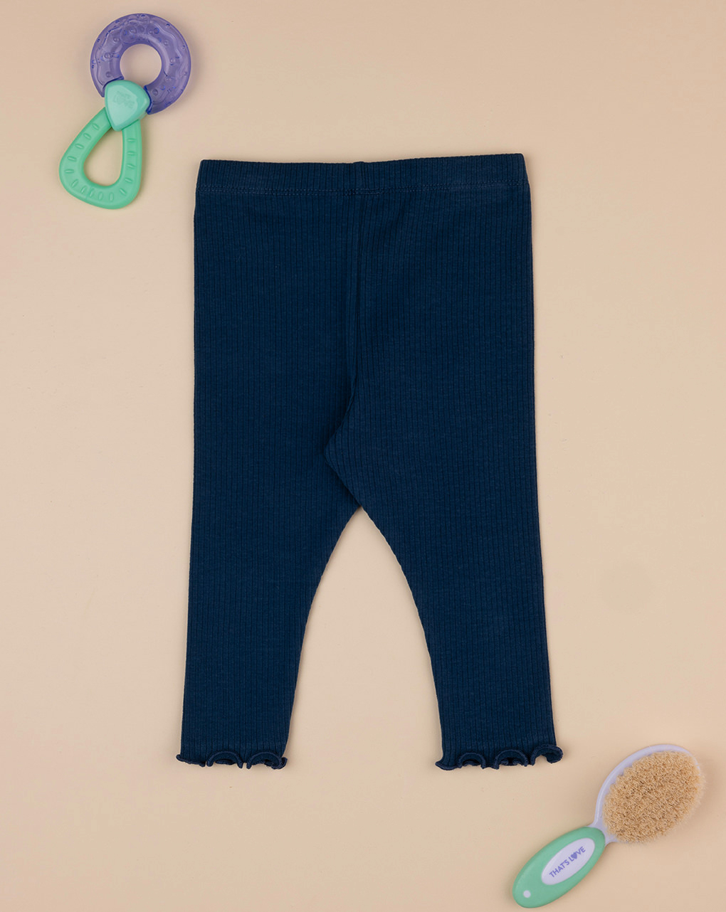 Legging bimba blu