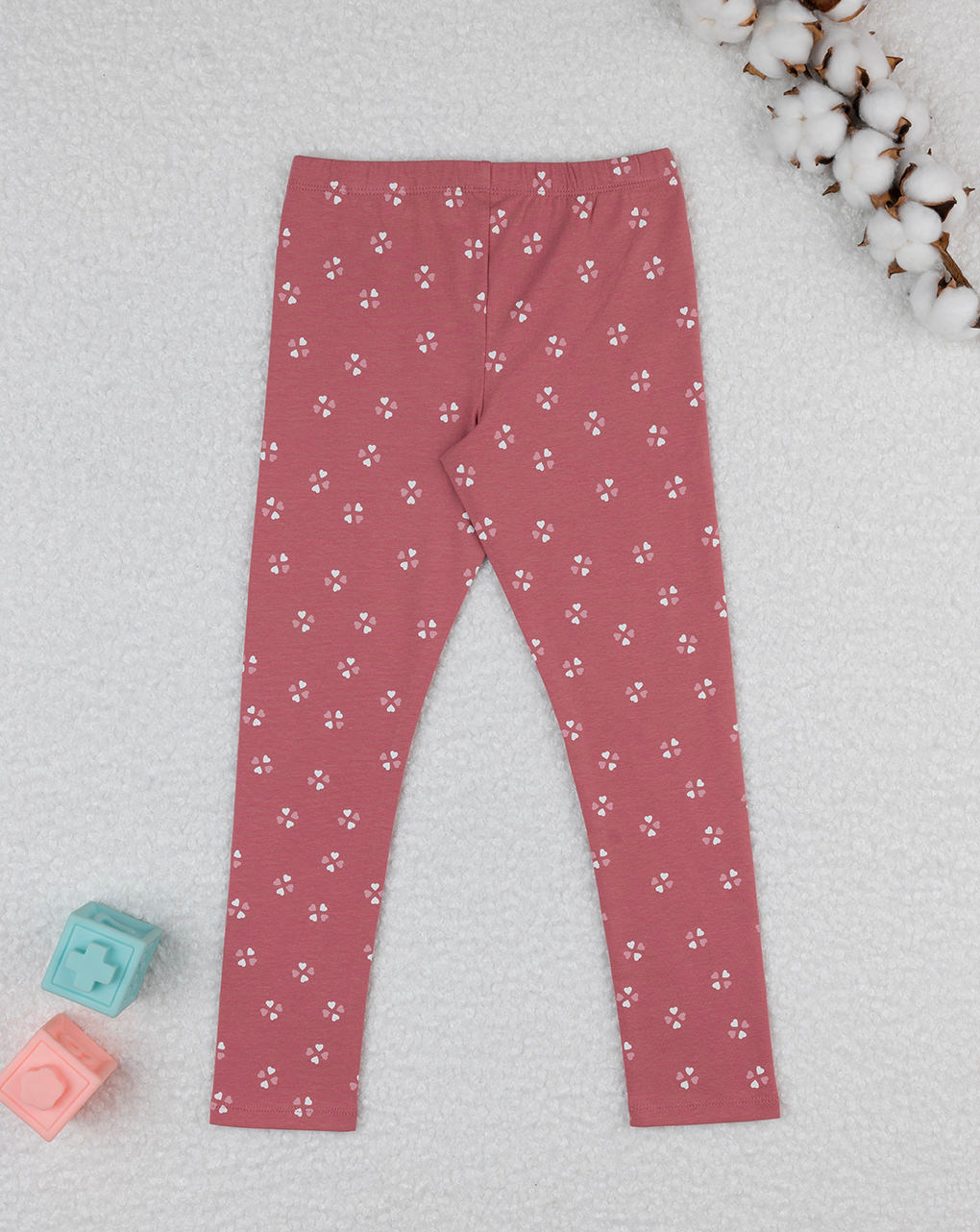 Legging bimba rosa