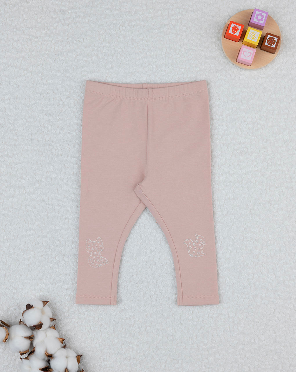 Legging bimba rosa