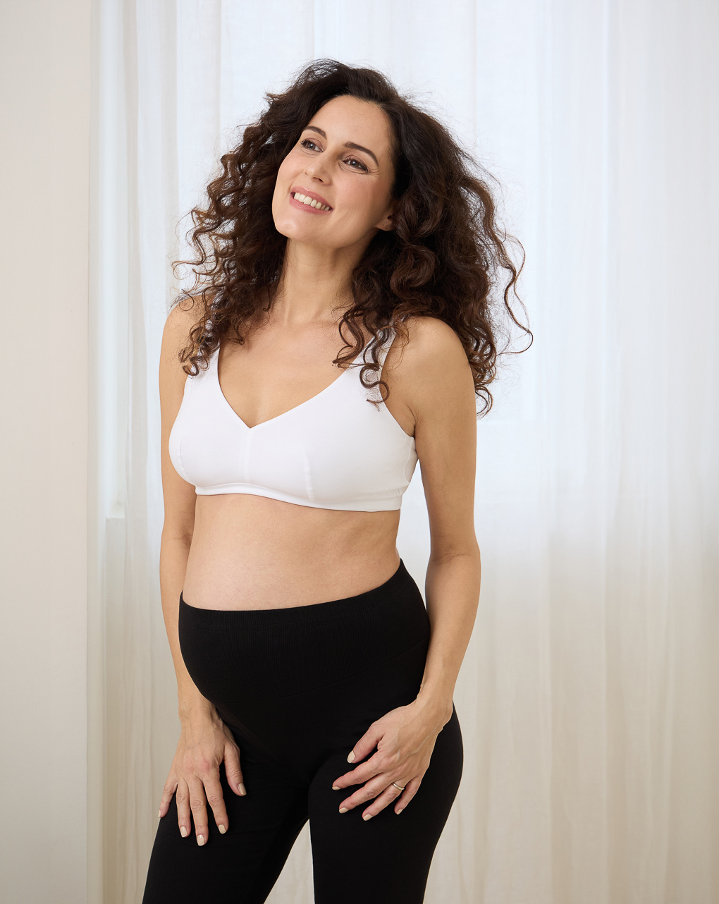 Reggiseno premaman bianco senza ferretto