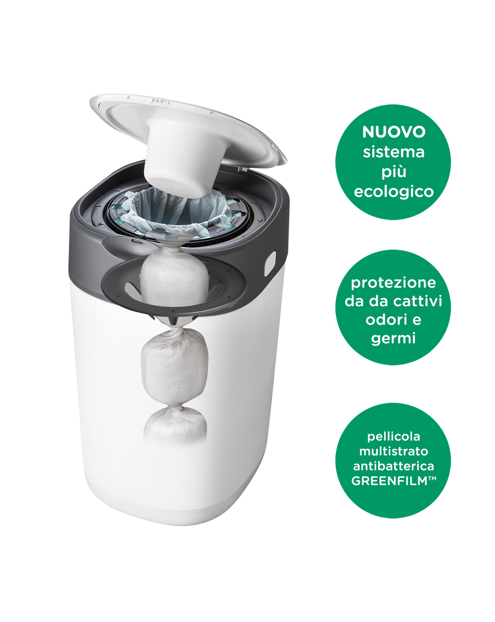 Ricariche twist and click advanced confezione da 3 - tommee tippee