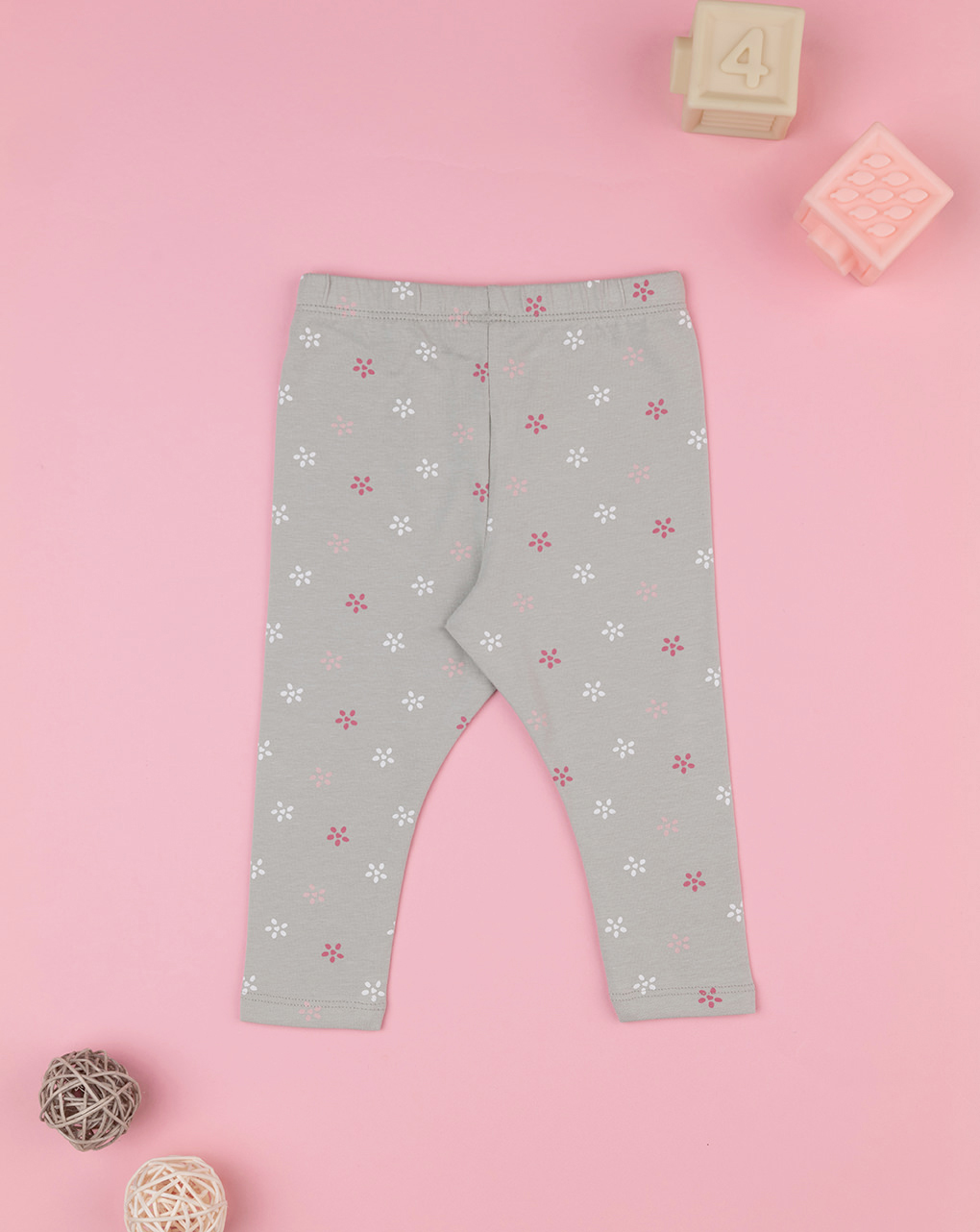 Leggings verdi bimba allover