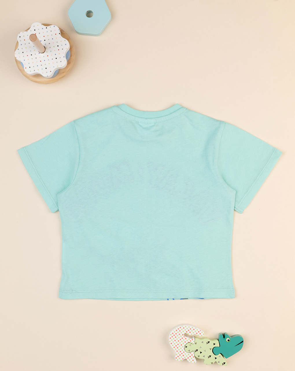 T-shirt azzurra bimbo "surf"