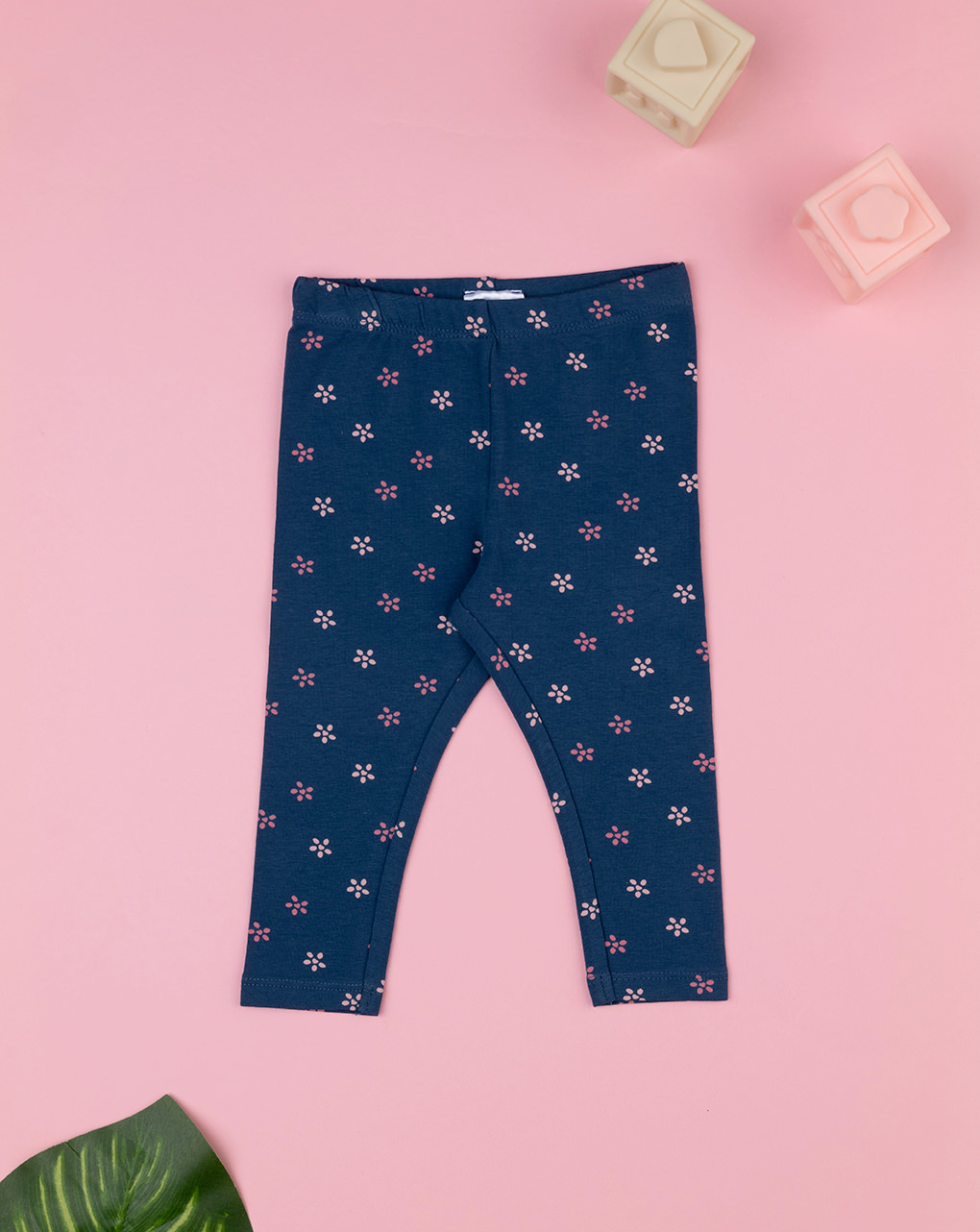 Leggings blu bimba allover