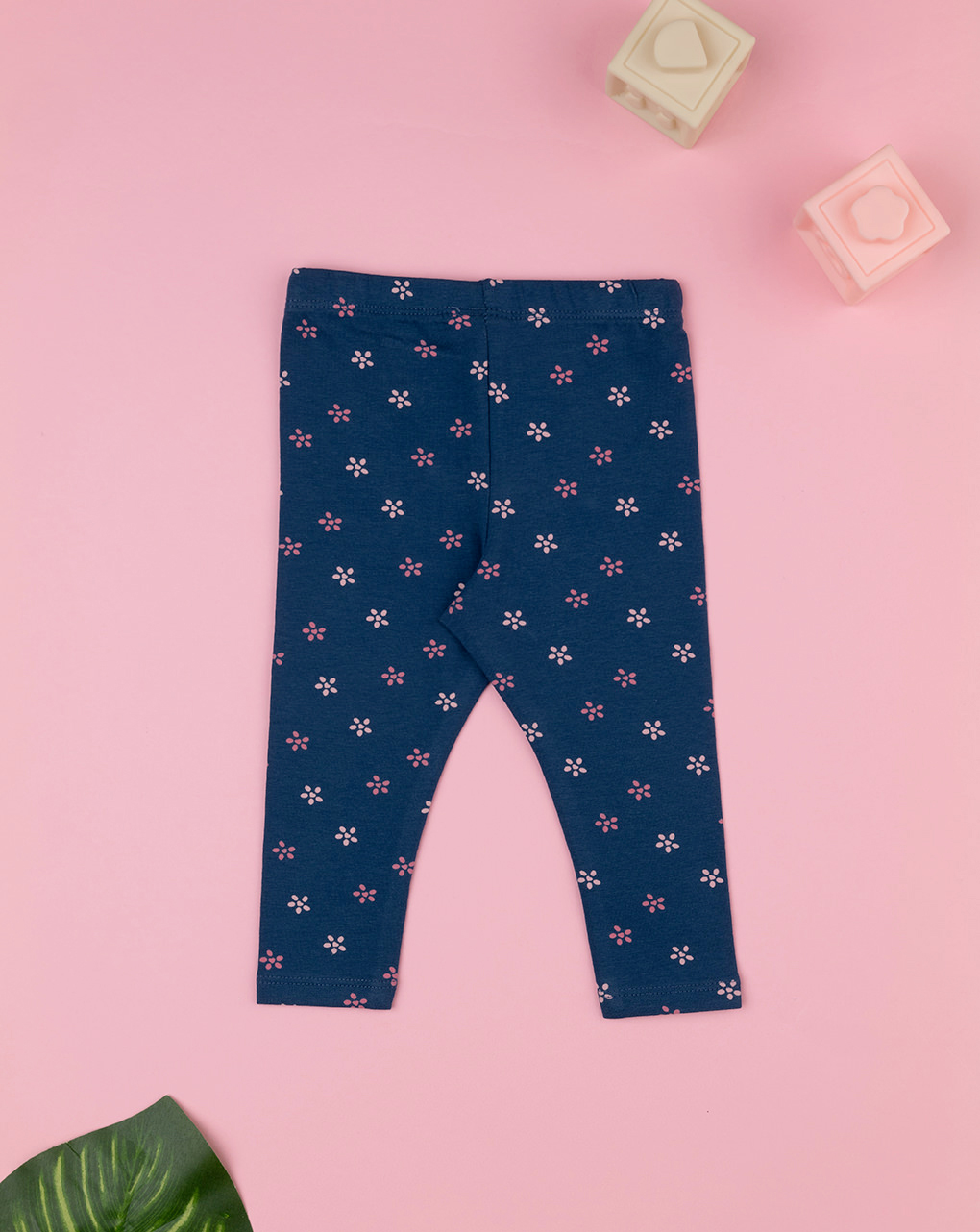 Leggings blu bimba allover