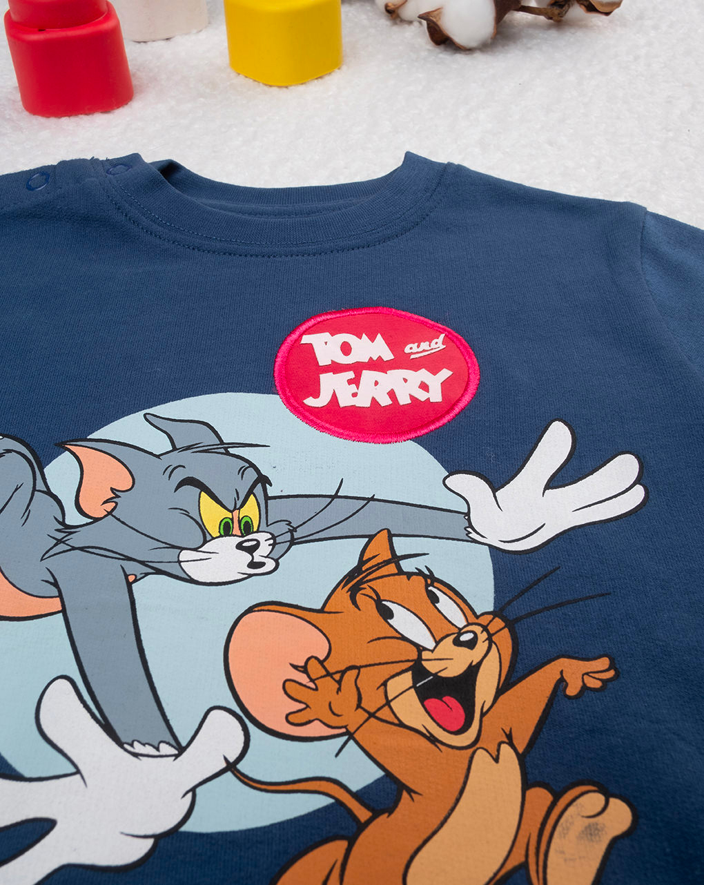 Pigiama bimbo blu tom & jerry