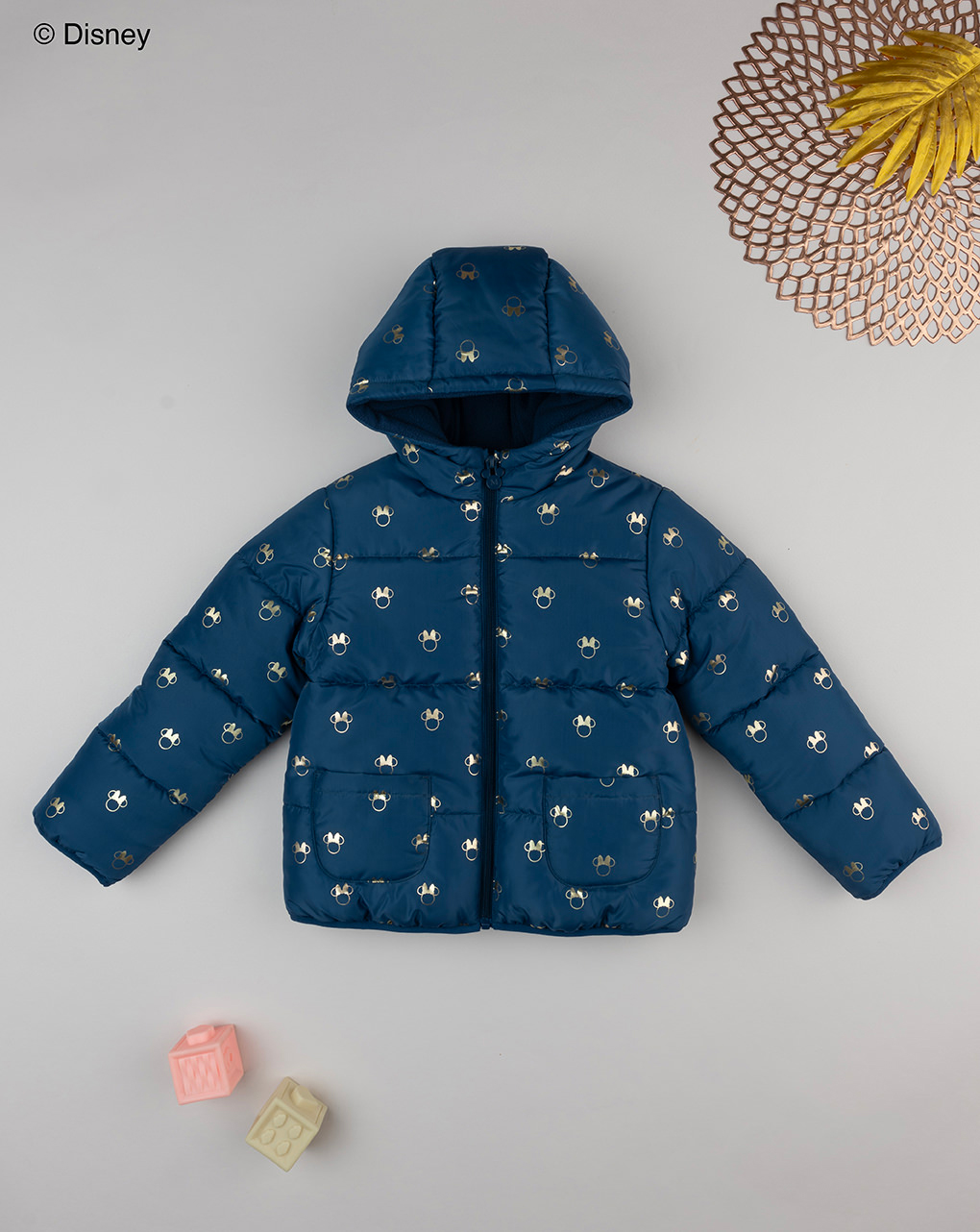 Giubbino bimba blu minnie