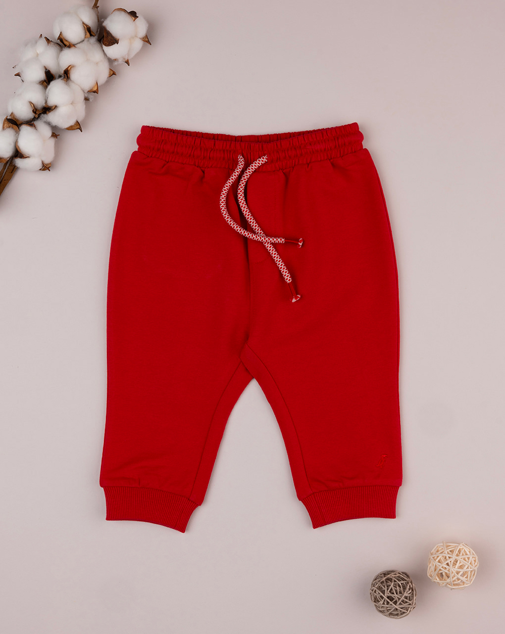 Pantalone bimbo rosso