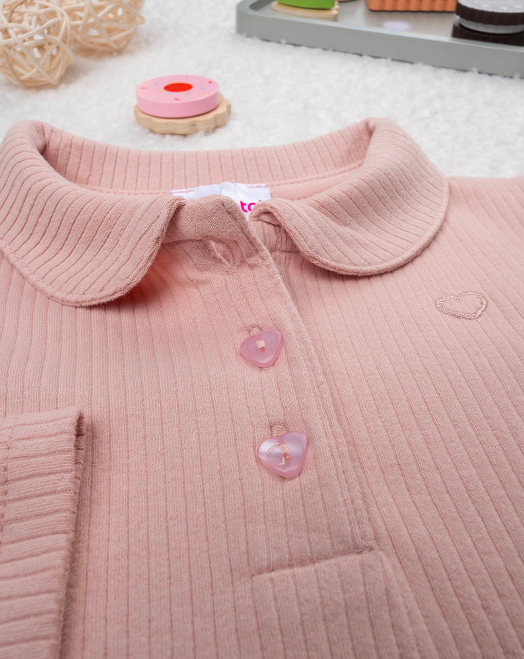 Polo bimba rosa