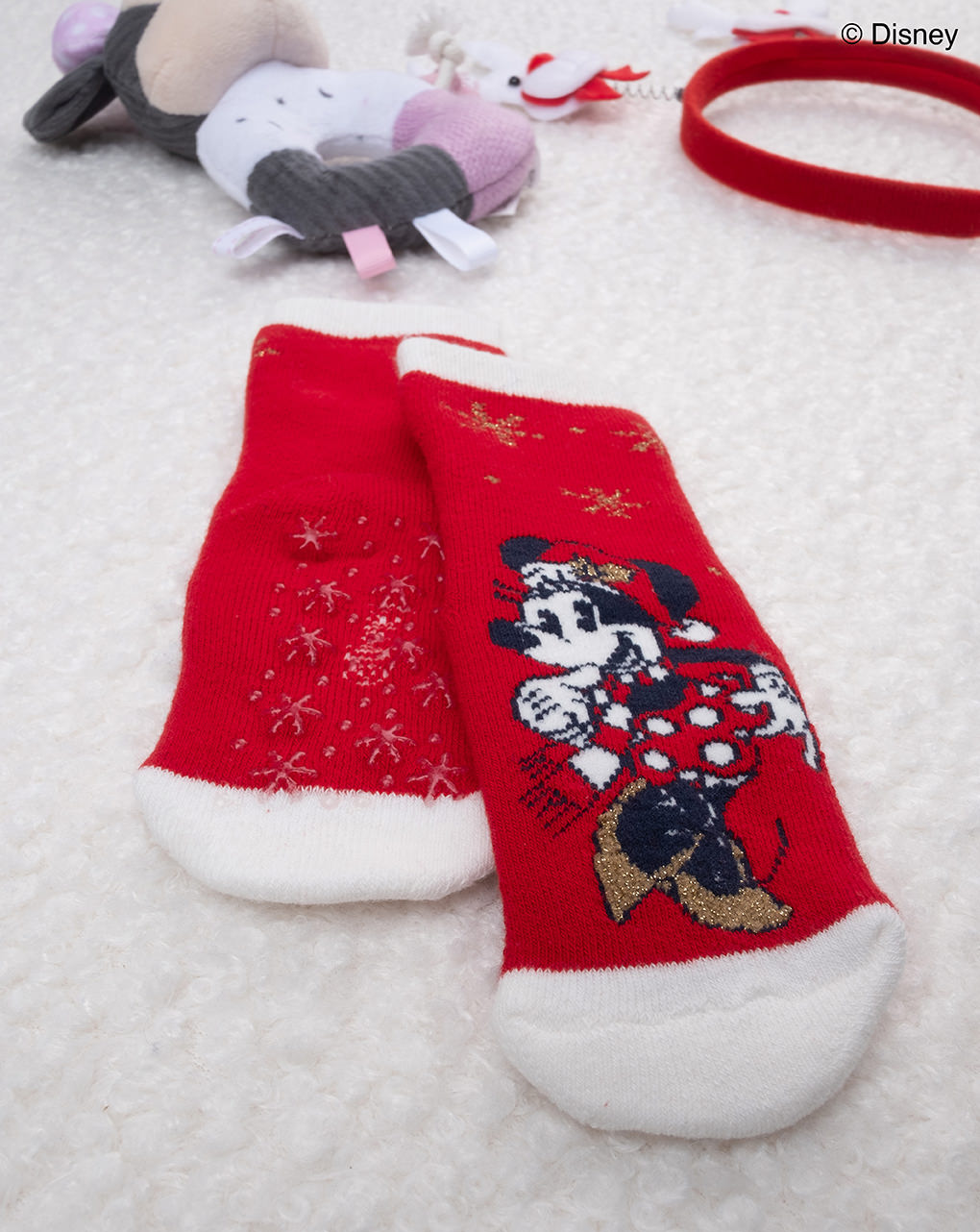 Calze antiscivolo bimba disney natale