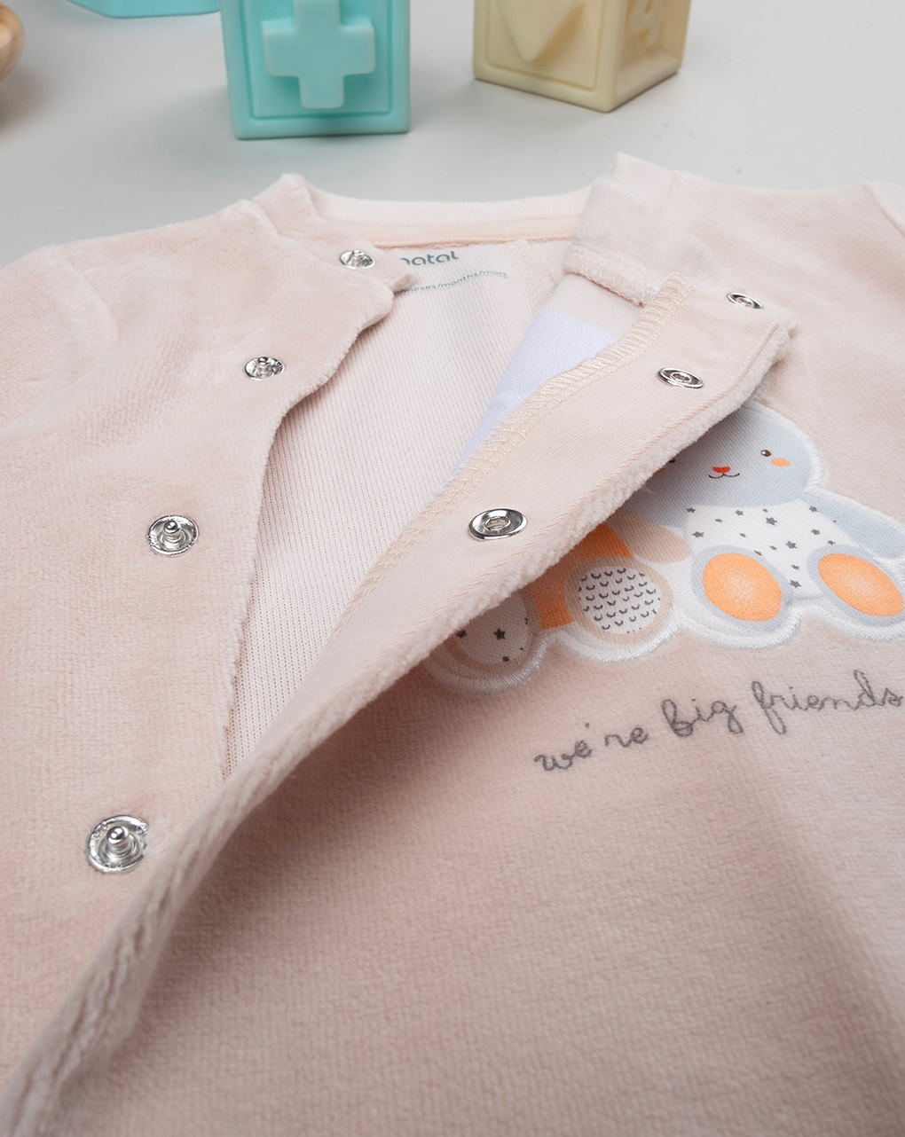 Tutina beige neonato baby smile