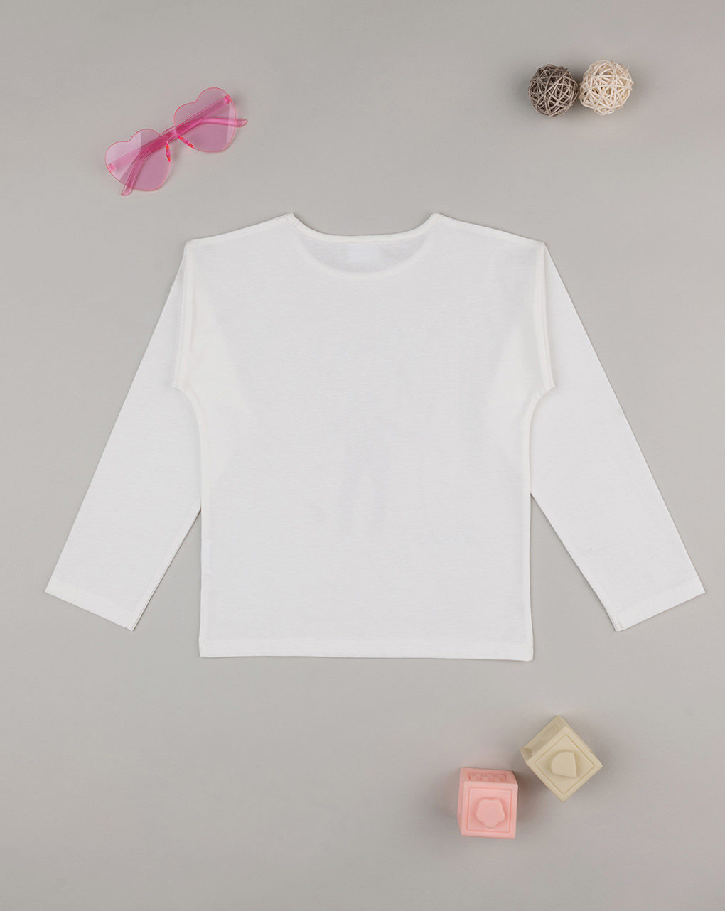 T shirt bimba bianca stampata Prenatal