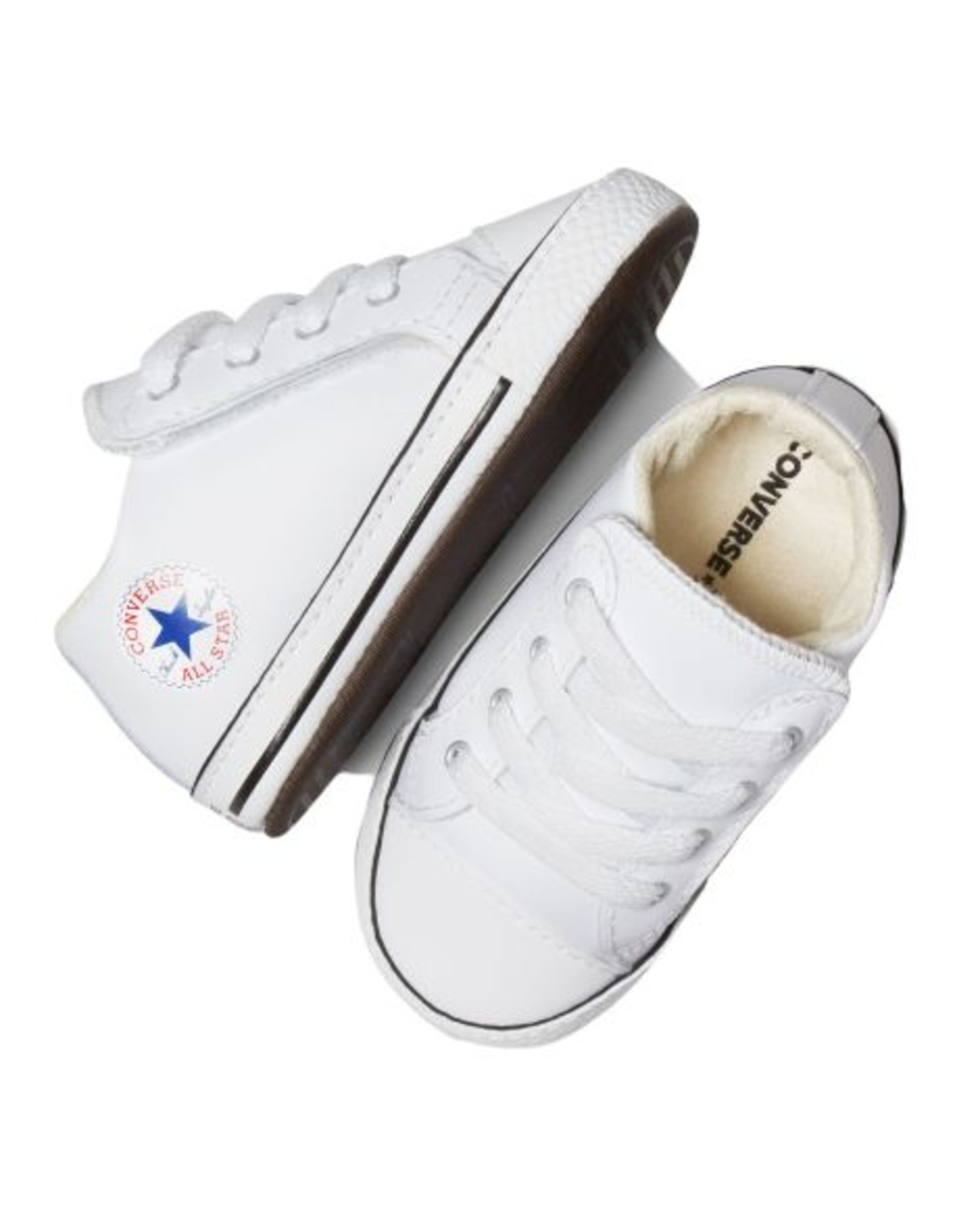 Converse bianche unisex neonato