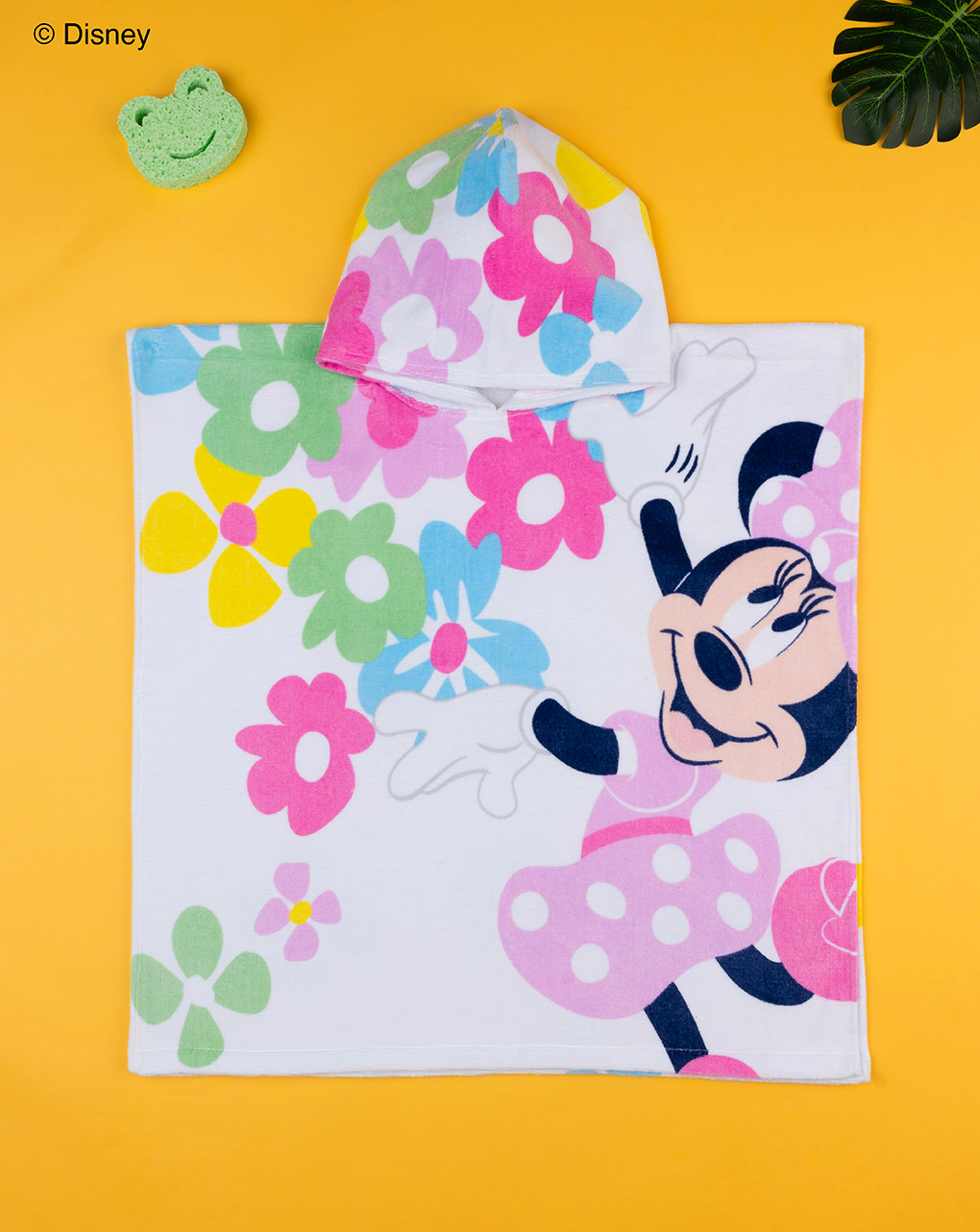 Poncho mare bimba disney minnie