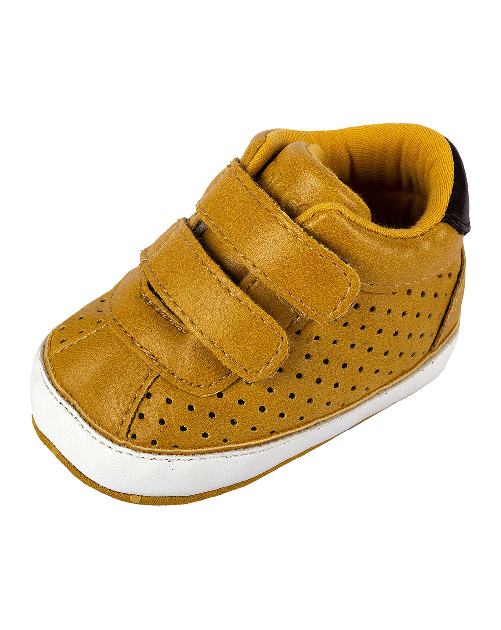 Scarpa marrone bimbo con velcro chicco oykos