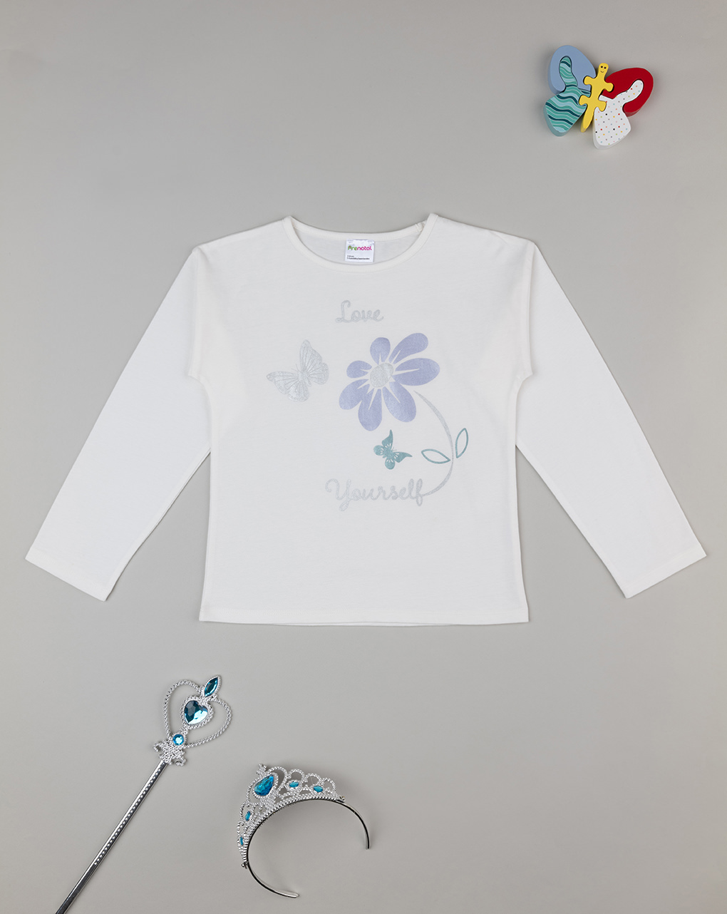 T-shirt bambina "margherite"